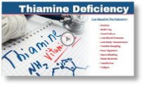 Thiamine Deficiency - Biotics Research